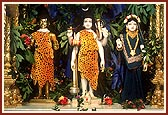 An ambience of Nilkanth's forest travels recreated before Thakorji