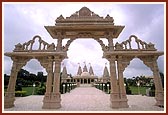 Different perspectives of the mandir