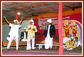 A drama presentation by youths