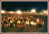 Evening satsang assembly