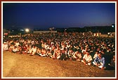 Evening satsang assembly