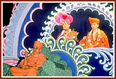 Swamishri blesses the Sharad Purnima assembly