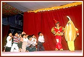 Balaks perform a drama: The Key to Happiness