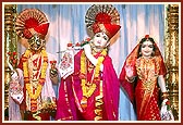 Shri Harikrishna Maharaj and Shri Radha Krishna Dev