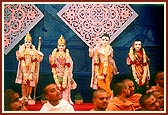 Shri Sita Ram Dev and Shri Radha Krishna Dev