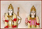 ... Shri Sita Ram Dev and Hanumanji