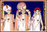 Shri Harikrishna Maharaj and Shri Laxmi Narayan Dev