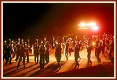 The Mashal Dance - featuring over 250 flame-bearing youths