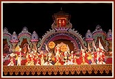 Youths perform a lively and entertaining traditional folk dance