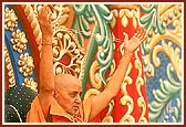 Swamishri participates in the janoi ceremony