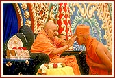 ... first the sadhus