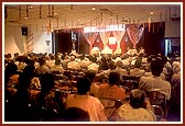 Devotees and well wishers in the public assembly