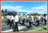 ...a marching band