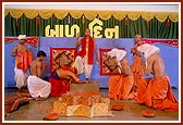 On Children's Day, balaks and kishores perform the drama 'Bali's Sacrifice'