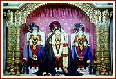 Shri Gunatitanand Swami, Shri Sahajanand Swami and Shri Gopalanand Swami 