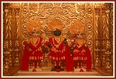 Shri Gunatitanand Swami, Shri Sahajanand Swami and Shri Gopalanand Swami 