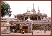 The Swaminarayan mandir built by Brahmanand Swami