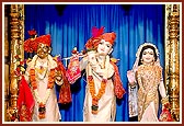 Shri Harikrishna Maharaj and Shri Radha Krishna Dev