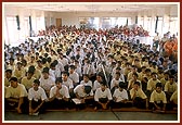 Balaks and kishores during the shibir