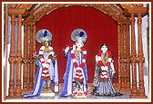 Shri Harikrishna Maharaj and Shri Radha Krishna Dev