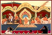 The Guru Punam assembly stage