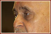 Swamishri in a compassionate mood