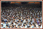 Assembly of children during Children's Day program 