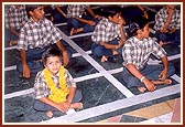 Young students of the gurukul