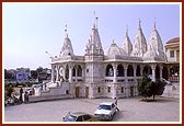 The new Shri Swaminarayan Mandir