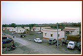 Various views of the BAPS-reconstructed village of Shrijinagar