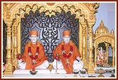 Shri Shastriji Maharaj, Shri Pramukh Swami Maharaj and Shri Ganeshji