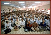 Satsang assembly in Sanskardham, Ghatlodia