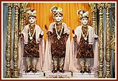 Aksharbrahma Gunatitanand Swami, Bhagwan Swaminarayan and Shri Gopalanand Swami