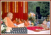 Morning puja