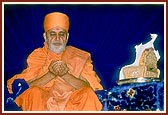 Swamishri offers pushpanjali to Thakorji&nbsp;