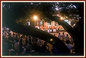 Evening satsang assembly