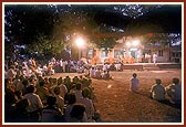 Evening satsang assembly