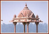 The beautiful mandir pradakshina
