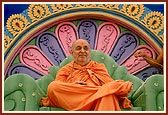 Swamishri during the assembly