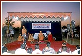 Thereafter Swamishri presides in the assembly