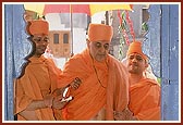 Entering the old mandir