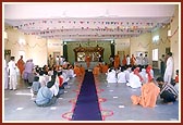 The mandir hall
