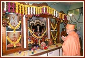At the Swaminarayan Mandir, Varkheda