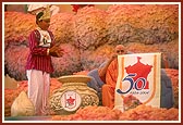 Swamishri declares the Children's Forum Golden Jubilee celebration year
