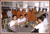 Dining hall of chhatralay