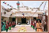 Swaminarayan mandir (hari mandir) Meghaninagar, Amdavad