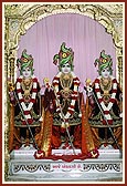 Bhagwan Swaminarayan, Aksharbrahma Gunatitanand Swami and Shri Gopalanand Swami