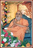 Swamishri discourses in the evening satsang assembly 
