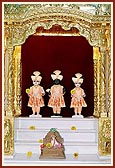 Bhagwan Swaminarayan and Aksharbrahma Gunatitanand Swami and Gopalanand Swami