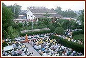  Swamishri takes his morning walk